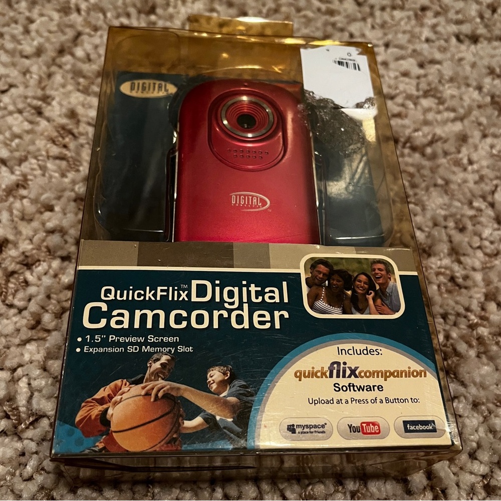 Pink Digital Camcorder